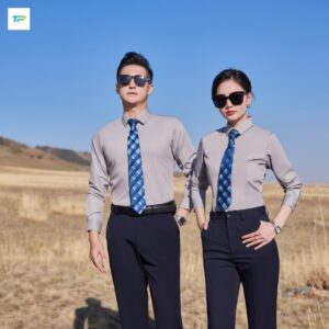 Ao so mi dong phuc mau xam nhat (2)