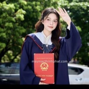 Áo cử nhân giá rẻ Hcm
