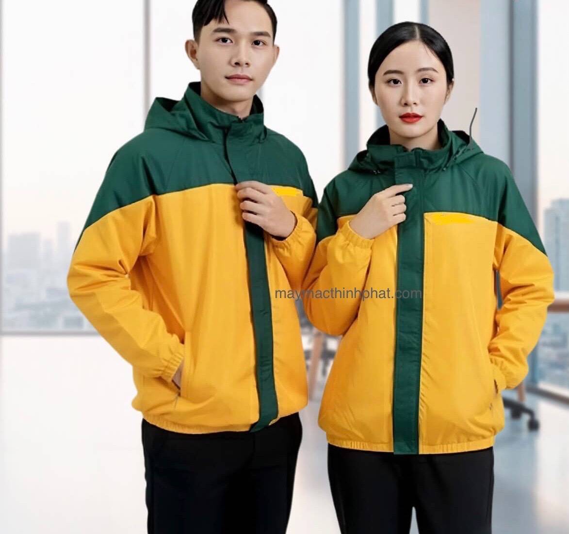 Xưởng may áo gió đồng phục Xưởng may áo gió đồng phục
