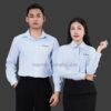 xưởng may áo sơ mi đồng phục