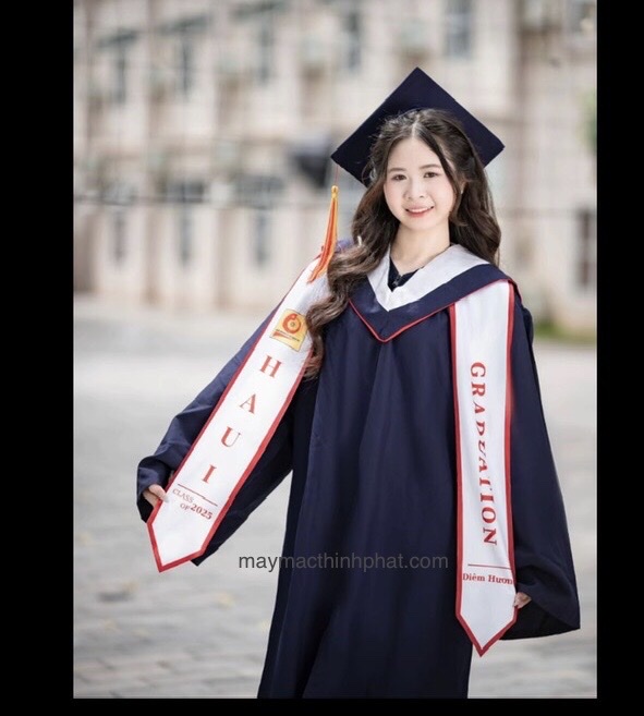 Aó Cử Nhân Quốc Tế Mẫu Đẹp Chất Lượng tốt