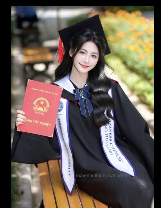 Aó Cử Nhân Quốc Tế Mẫu Đẹp Chất Lượng tốt