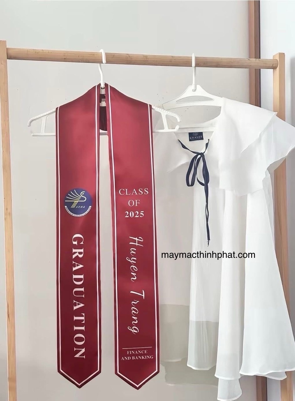 xưởng in sash tốt nghiệp