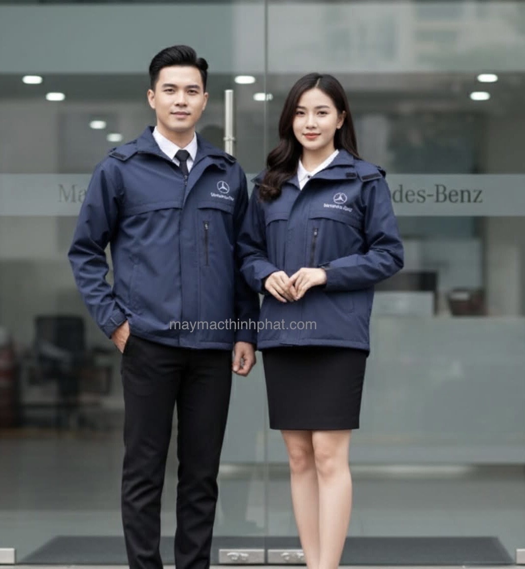 Xưởng may áo khoác theo yêu cầu