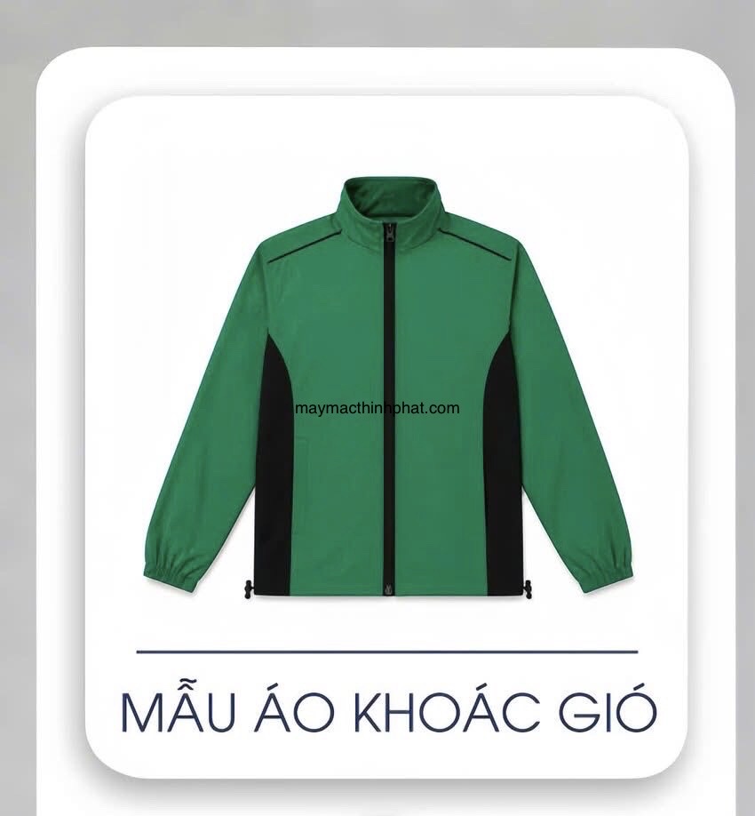 Xưởng may áo khoác in theo yêu cầu tại HCM