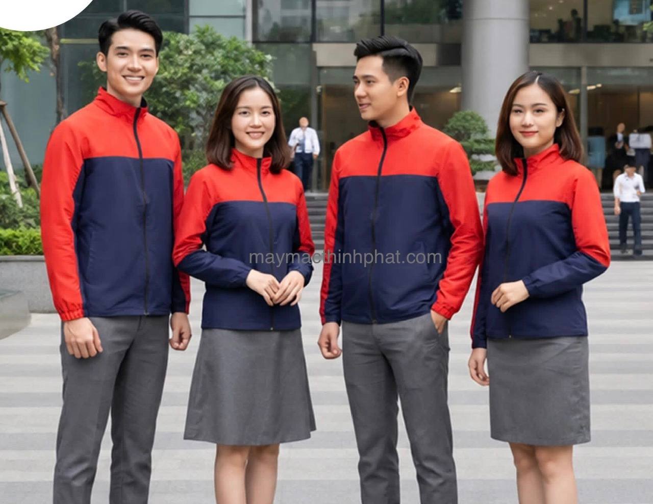 mẫu áo khoác đồng phục mẫu áo khoác đồng phục