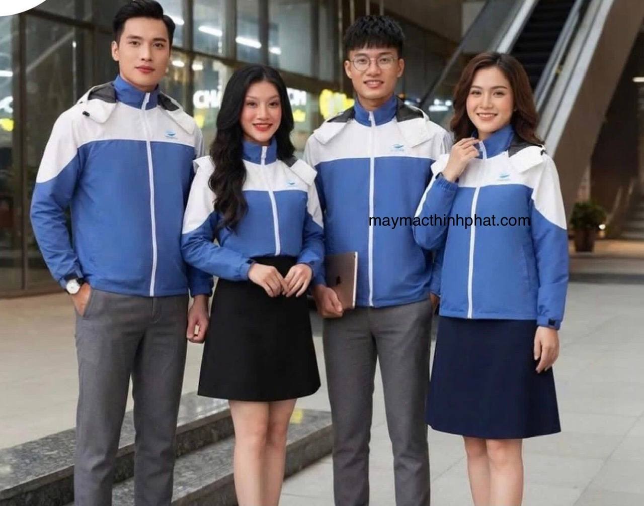 mẫu áo khoác đồng phục mẫu áo khoác đồng phục
