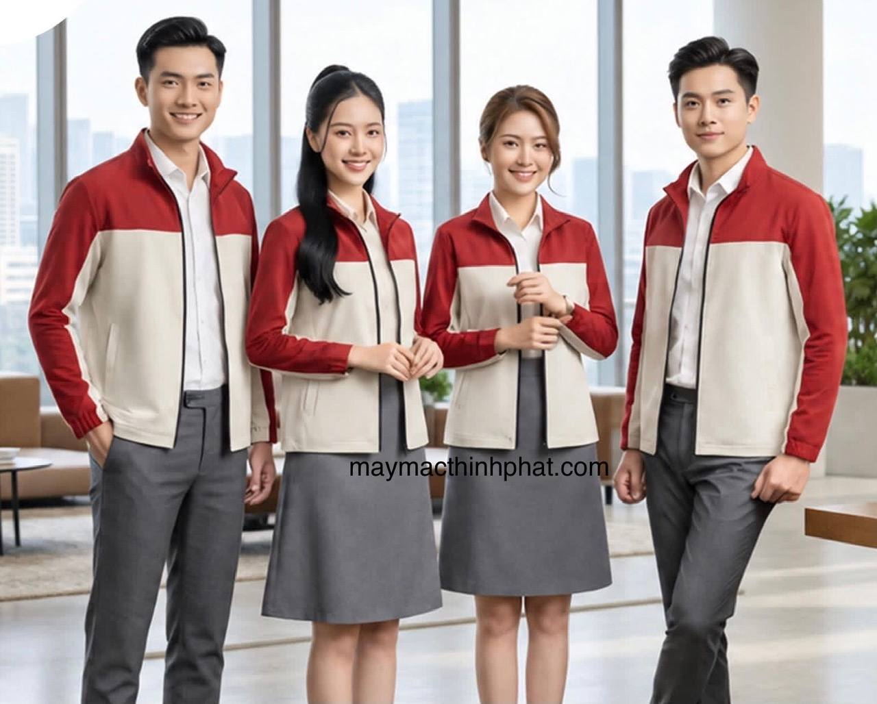 mẫu áo khoác đồng phục mẫu áo khoác đồng phục