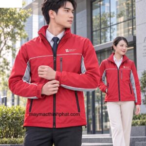 May áo khoác quảng cáo