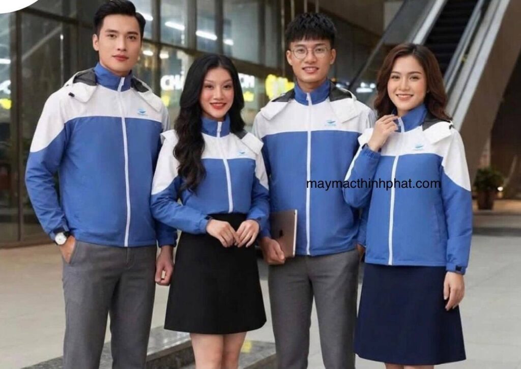 mẫu áo khoác đồng phục đẹp
